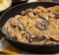 Kremalı Mantarlı Tavuklu Makarna